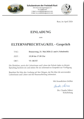 elternsprechtag